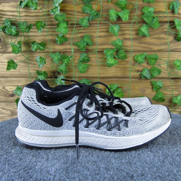Nike Women Zoom Pegasus 32 Sneaker Gray Synthetic Sz 7 Medium Used 2025 - Picture 3 of 7